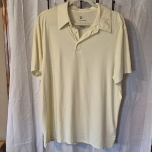 all in motion Men's Polo in Pale Yellow